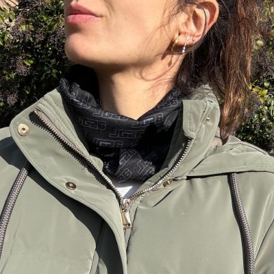 JG26 NECK WARMER - B/W